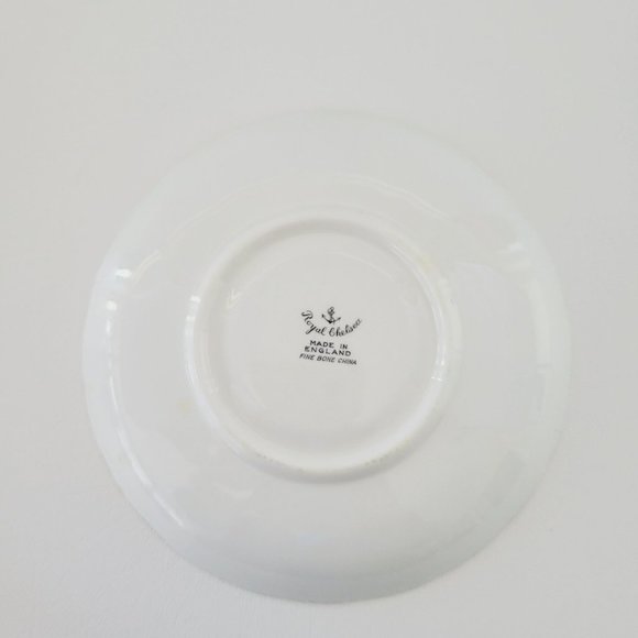 Royal Chelsea Golden Jade Teacup & Saucer, Gold Vines & Flowers, Royalcore Glam - Picture 14 of 16